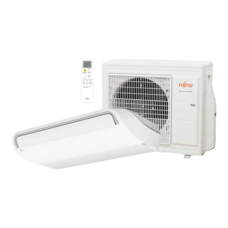 Ar Condicionado Piso Teto Fujitsu Inverter 24000 Btus Quente e Frio 220v R-32